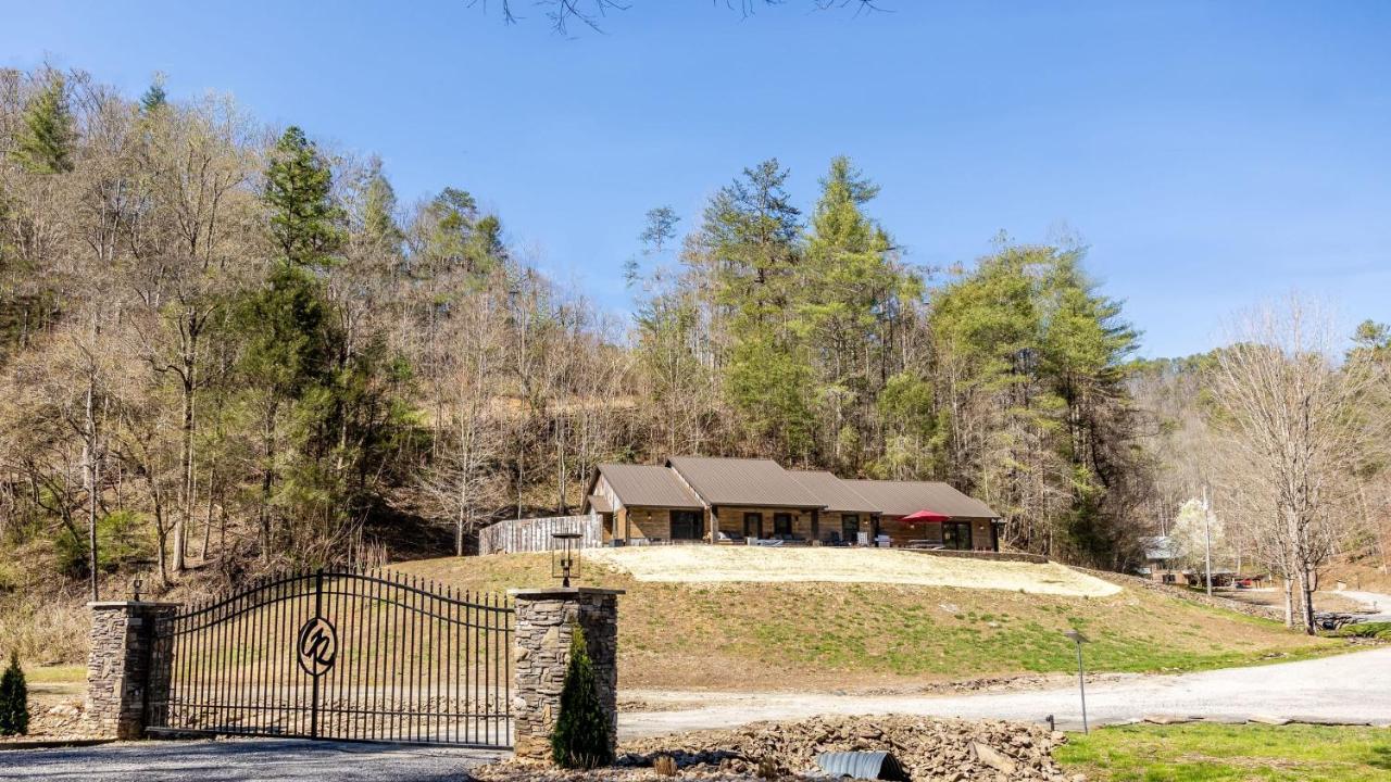 טאונסנד New Rustic Luxe Cabin Billiards Spa Near Gsmnp מראה חיצוני תמונה